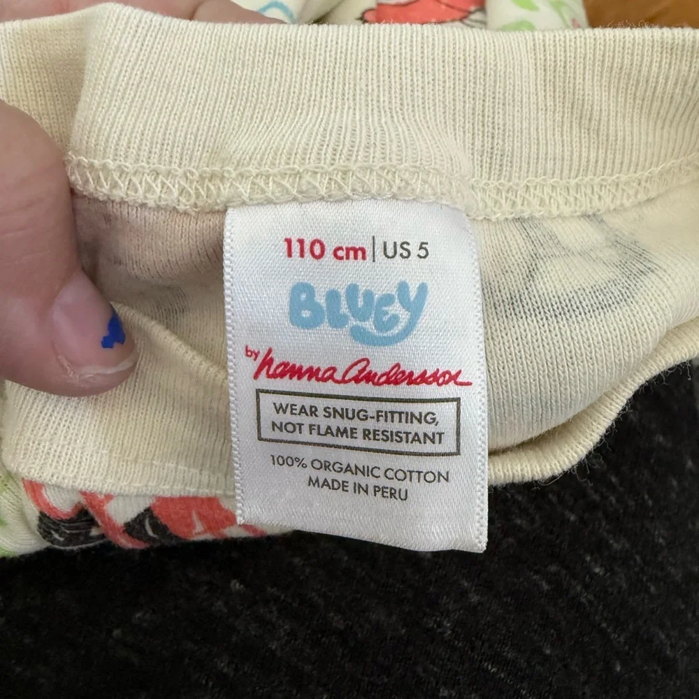 Hanna Andersson x Bluey long sleeve pj‎ top